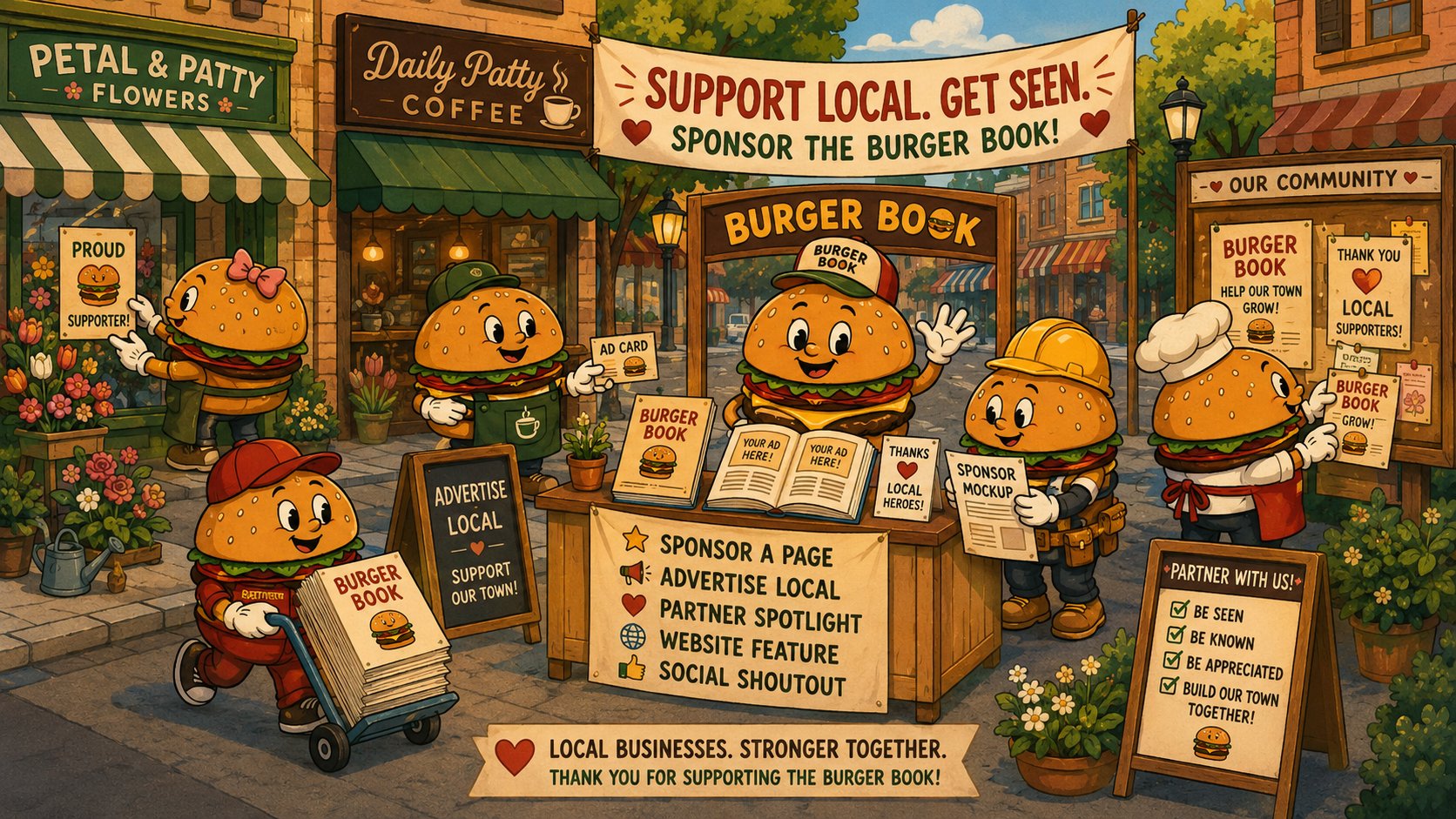Sponsor the Burger Book